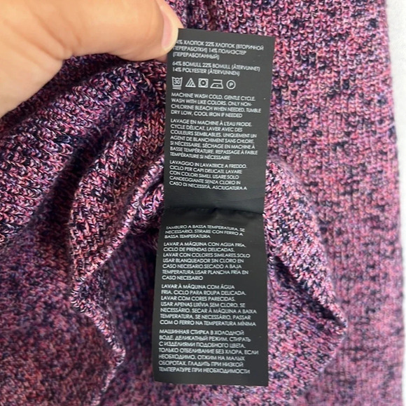 NWT Club Monaco Long Sleeve Feel Good Crew Chandails Sweater Size M - Picture 5 of 7